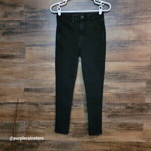 American Eagle Jeans 2 S Jegging 360 Next Level Stretch Super Hi Rise Black Wash
